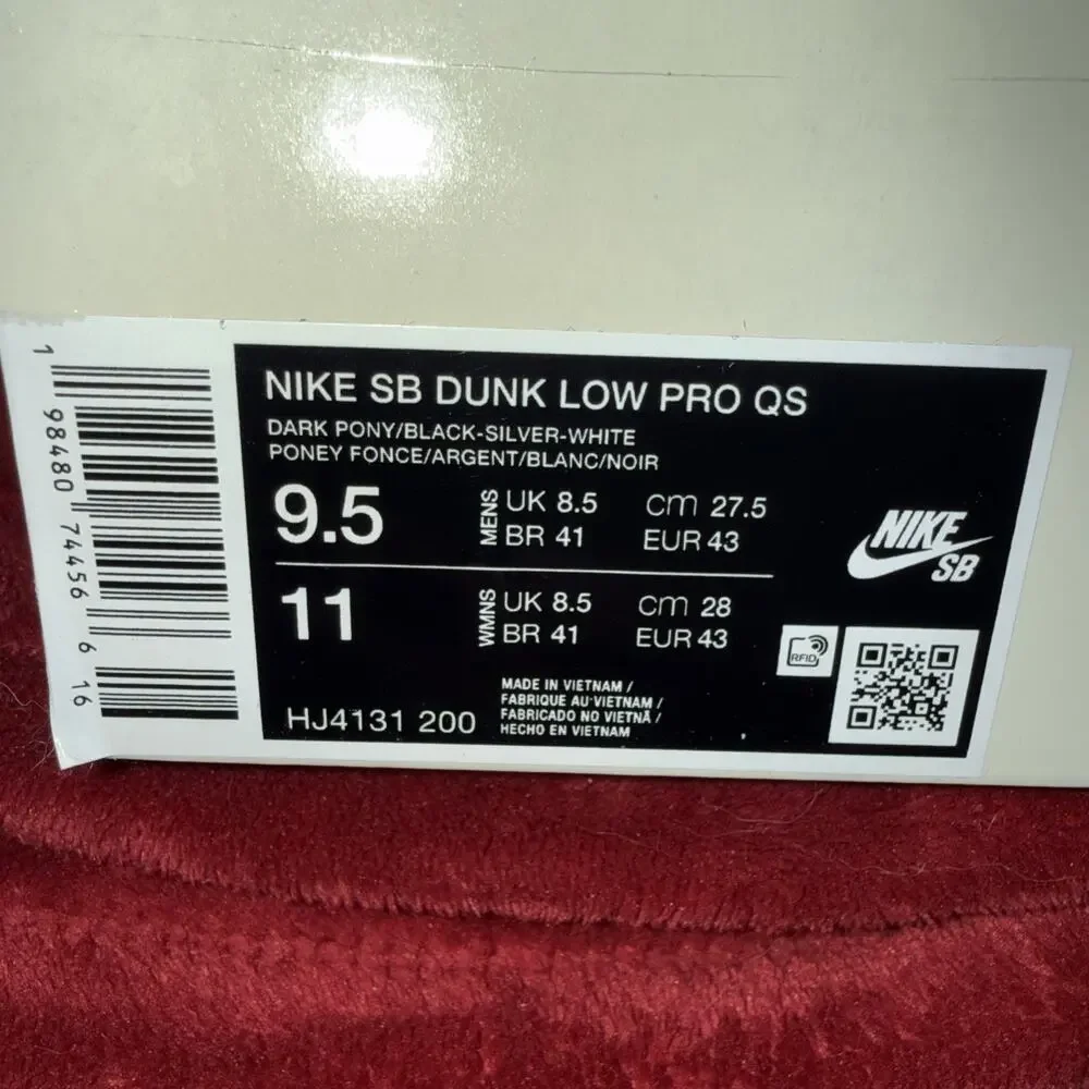 Size 9.5 - Nike SB Dunk Low Pro x Limosine Brown Black HJ4131-200 OG Box